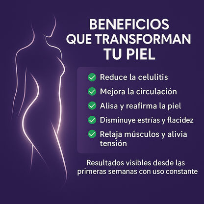 Kit Reductor 3 en 1 – Elimina Celulitis y Mejora la Circulación