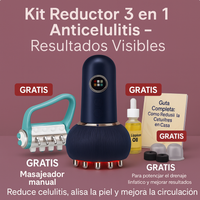 Kit Reductor 3 en 1 – Elimina Celulitis y Mejora la Circulación